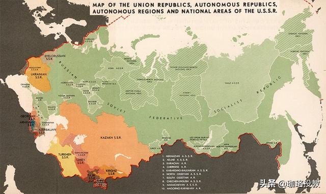 鼎盛时期的苏联国土有多大（苏联到底是什么）(1)